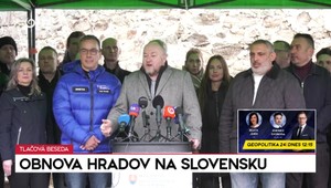 Tlačová beseda k obnove hradov na Slovensku