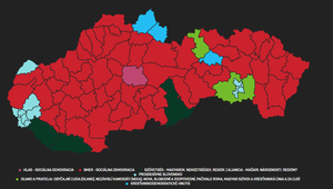 Veľký prehľad výsledkov: Takto volili jednotlivé okresy