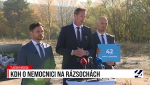 Tlačová beseda KDH o výzve vláde o Rázsochách