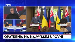 Štúdio 24: Opatrenia na najvyššej úrovni na stretnutí Fica so Zelenským