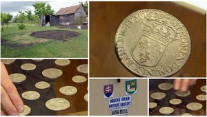 Pri Dunajskej Strede vykopali strieborný poklad, našli 300 mincí