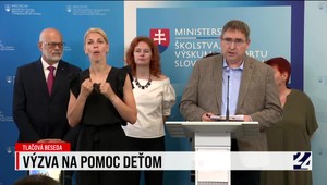 Tlačová beseda ministerstva školstva k výzve pre deti
