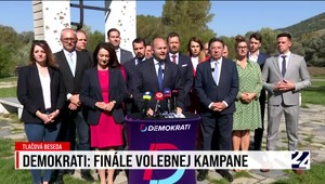 Tlačová beseda strany Demokrati k finále volebnej kampane