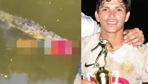Futbalistu (†29) napadol a zožral krokodíl