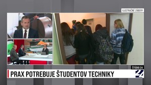 Štúdio 24: Prax potrebuje študentov techniky