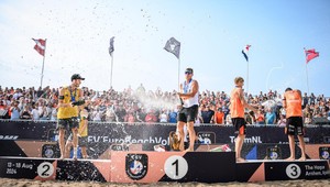 Európskemu plážovému volejbalu trónia Lotyši a Nemky