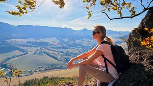 Ivana Gáborík a jej predstava o oddychu: Vyrazila na túru do Súľovských skál!