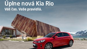 Úplne nová Kia Rio je tu. A s ňou zábavná jazda so štýlom