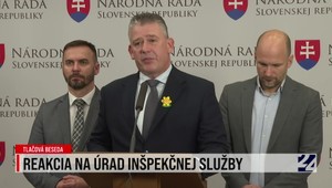 Tlačová beseda hnutia Slovensko o reakcii na vyjadrenia o inšpekcii ministerstva vnútra