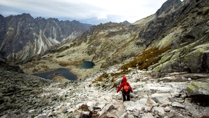 Výstup na Priečne sedlo. Nie je to také ľahké...