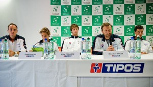 Davisov pohár: Proti Portugalsku Kližan, Lacko, Polášek a Mertiňák