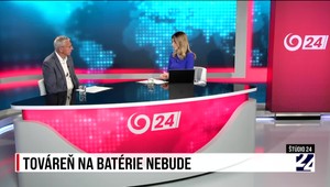Štúdio 24 o tom, že továreň na batérie u nás nebude