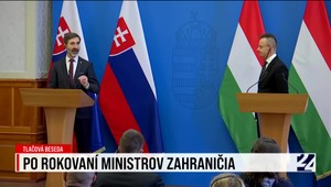 Tlačová beseda po rokovaní ministrov zahraničia Slovenska a Maďarska