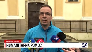 Tlačová beseda Erika Tomáša k humanitárnej pomoci