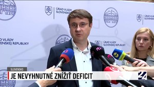 Tlačová beseda o potrebe zníženia deficitu