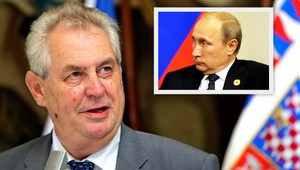 Zeman pozval Putina na pražský hrad