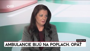 Štúdio 24: Ambulancie bijú na poplach - opäť