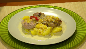 Bravčové medailónky s praženicou