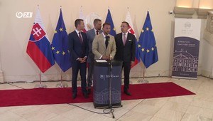 Tlačová beseda ministrov strany Hlas-SD po rokovaní vlády