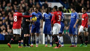 Hetrik Eto'oa znamenal triumf Chelsea nad Manchestrom United