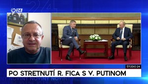 Štúdio 24 k stretnutiu Fica s Putinom