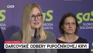 Tlačová beseda: Darcovské odbery pupočníkovej krvi