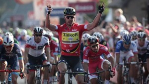 Sagan zažil peknú etapu. Otvorilo sa to ako more pred Mojžišom