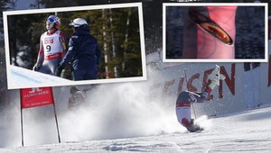 Škaredý pád Bodeho Millera! Má hlbokú reznú ranu na pravej nohe!