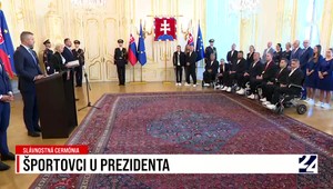 Slávnostné prijatie olympionikov u prezidenta