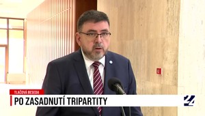 Tlačová beseda po zasadnutí Tripartity