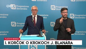 Tlačová beseda Ivana Korčoka o krokoch Juraja Blanára