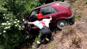 Prešiel pár metrov a skončil v potoku. Pred jazdou pil