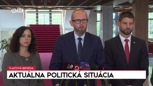 Tlačová beseda Progresívneho Slovenska k aktuálnej politickej situácii