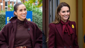 Bordová a slivková sú hitom jesene: Meghan Markle a Kate Middleton ukázali, ako ich nosiť štýlovo!