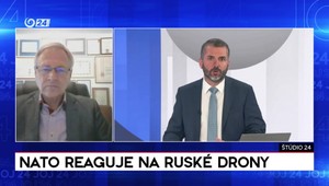 Štúdio 24: NATO reaguje na ruské drony