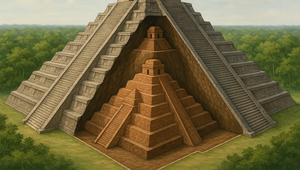 V mayskej pyramíde našli ešte staršiu pyramídu