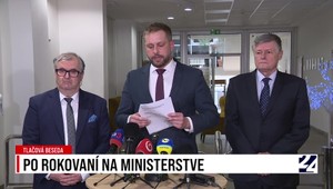 Tlačová beseda: Po rokovaní na ministerstve