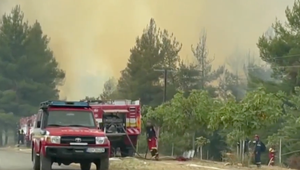 Rozhovor so slovenským hasičom v Grécku: Počasie sa tu mení, nič nie je úplne stopercentne uhasené