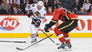 VIDEO. Hossa sa dvoma gólmi odpútal od Thea Fleuryho