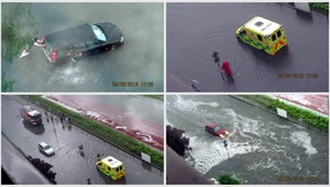 tvojenoviny: Po búrke zaplavila voda Mladú Boleslav