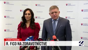 Tlačová beseda premiéra Fica na ministerstve zdravotníctva
