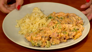 Tokáň z panenky s ryžou