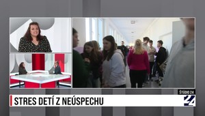 Štúdio 24: stres detí z neúspechu