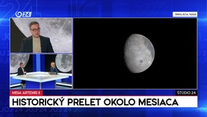 Štúdio 24: Historický prelet okolo Mesiaca