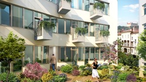 Záhrada na streche bizniscentra? Toto je ona