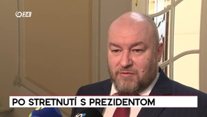 Tlačová beseda Rudolfa Huliaka po stretnutí s prezidentom