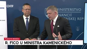 Tlačová beseda: Robert Fico na ministerstve financií