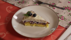 Dezert: Fialový sen