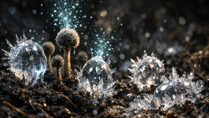 V pôde našli huby, ktoré zmrazia vodu