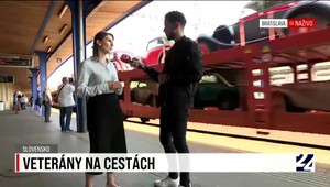 Živý vstup o veteránoch z akcie 500 kilometrov slovenských vo vlaku